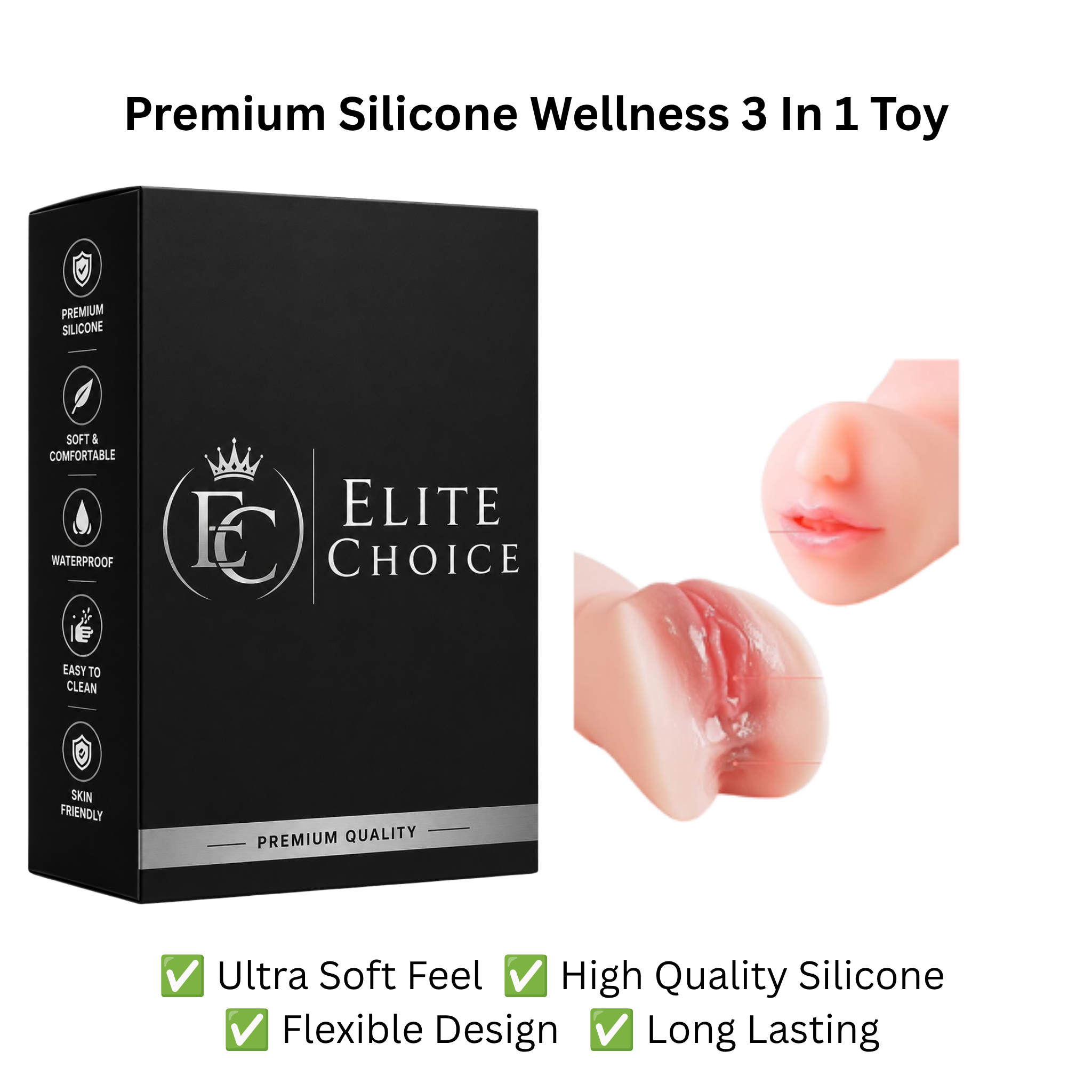 3-in-1 Silicone Wellness Set – Toy