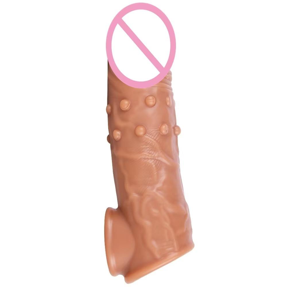 Silicone Dotted  Sleeve – 6 Inch
